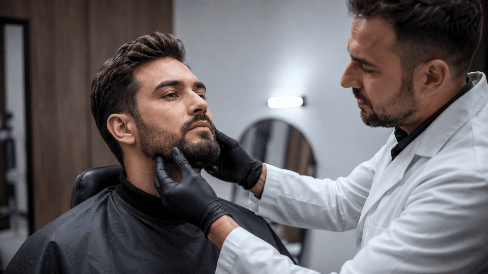 Injerto de barba